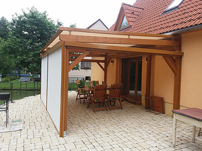 pergola dřevěná