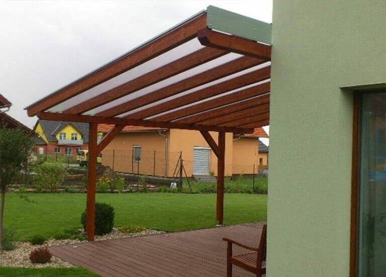 pergola dřevěná