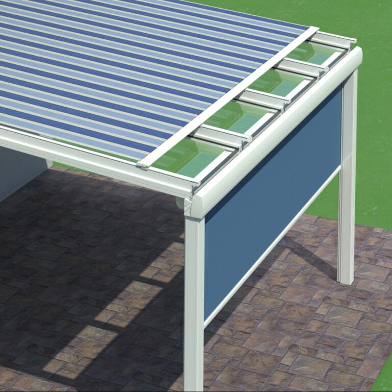 hliníková pergola